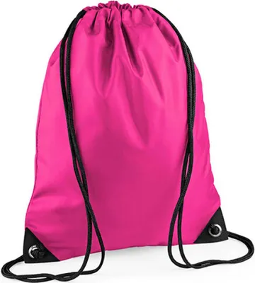 Produktbild von BagBase BG10 | Premium Gymsac Turnbeutel | 33 x 45 cm - Farbe: Fuchsia - Größe: 33 x 45 cm