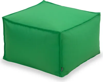 Produktbild von H.O.C.K. Miami Outdoor Blobby Bean Cube Pouf ca. 55x55x35cm grün 11-6007 Cube wasserabweisend