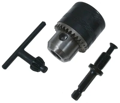 Zdjęcie produktu dla Adapter HEX do głowicy wiertarskiej + klucz 3/8"