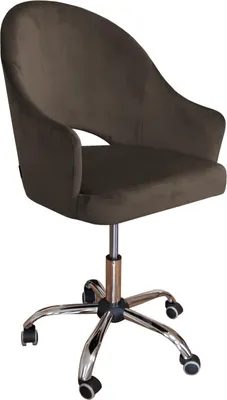 Obrázek produktu pro JENISEJ VELVET křeslo hnědé