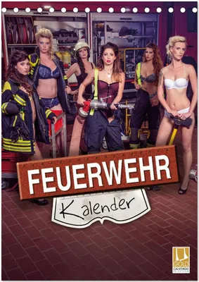 Produktbild von Feuerwehrkalender 2026 (Tischkalender 2026 DIN A5 hoch), CALVENDO Monatskalender