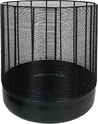 Produktbild von Kaheku Windlicht Ian schwarz 35 Ø 46h 1120010813