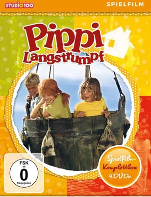Produktbild von Pippi Langstrumpf - Spielfilm Komplettbox [4 DVDs, SOFTBOX]