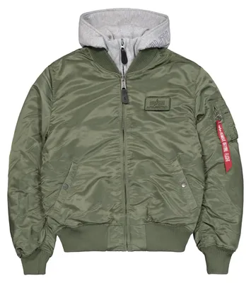 Produktbild von Alpha Industries MA-1 D-Tec Bomberjacke für Herren Sage-Green