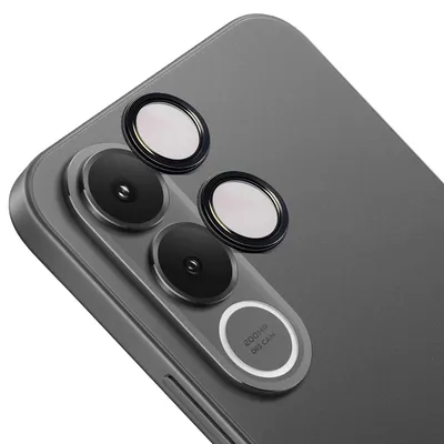 Produktbild von Glas für die Kamera für Vivo V70 FE 5G, Bizon Glass Snap Lens, 1 Set, Schwarzer Rahmen