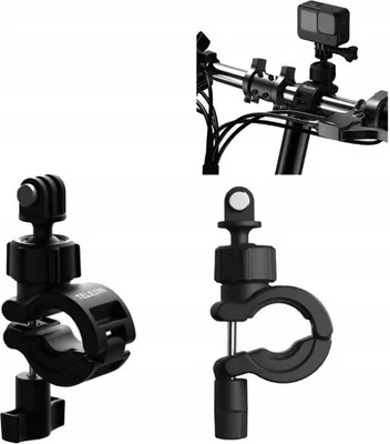 Zdjęcie produktu dla Uchwyt Rowerowy do Roweru TELESIN do GoPro / SJCAM / XIAOMI / DJI / DJ-HBM-001