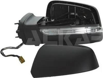 Produktbild von ALKAR 6143699 Außenspiegel Seitenspiegel Links passend für MERCEDES-BENZ A-Klasse (W169) Beheizt Asphärisch Grundiert Elektrisch