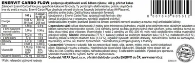Produktbild von Enervit Carbo Flow, 400 g, Kakao