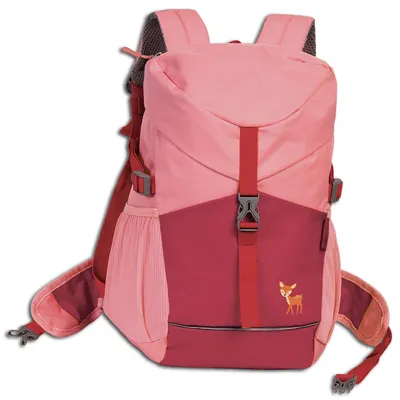 Image de Fabrizio Go Green Sac à dos chevreuil rose pour enfants Polyester recyclé ORI222A