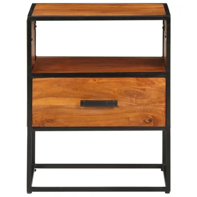 Produktbild von vidaXL Nachttisch 40x30x50 cm Massivholz Akazie