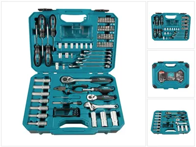 Obrázok produktu pre Makita E-08458 - Sada náradia - 87 kusov - v kufríku