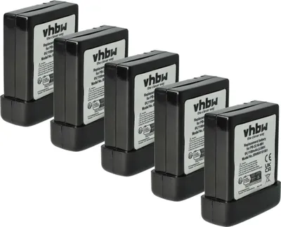 Produktbild von vhbw 5x Akku kompatibel mit Kenwood TH-22AT, TH-208, TH42AT, TH308, TH22AT, TH208, TH-22E, TH-308 Funkgerät, Walkie Talkie (1100 mAh, 6 V, NiMH)