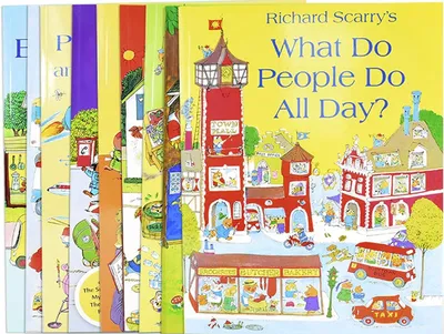 Immagine prodotto di Scarry, R: Richard Scarrys Best Collection Ever! - 10-book c