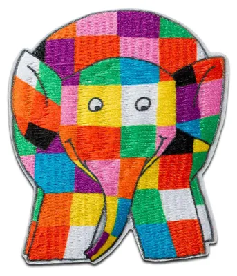 Obrázok produktu pre Elmer Front - nažehľovacia nášivka, nažehľovacia aplikácia, nášivky, záplaty, na nažehlenie, veľkosť: 6,7 x 5,9 cm