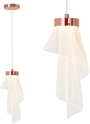 Obrázok produktu pre Stropné Svietidlo TOOLIGHT APP1765-1CP Rose Gold