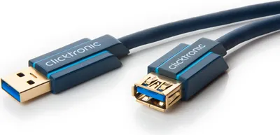 Produktbild von USB-A-Verlängerungskabel Premium-Kabel | USB-A-Stecker  USB-A-Buchse | 1,8 m | 5 Gbit/s