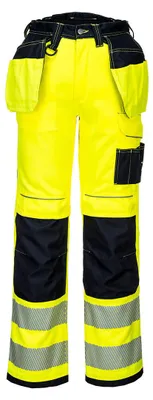 Produktbild von Portwest T501 PW3 Warnschutzhose Yellow/Black Gr. 41
