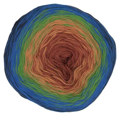 Productafbeelding van Hobby YARN – Flowy Charme Bobbel, 250 gram, 1000 meter, garen met kleurverloop, geschikt voor haken en breien, 4-draads, artikelnummer 205