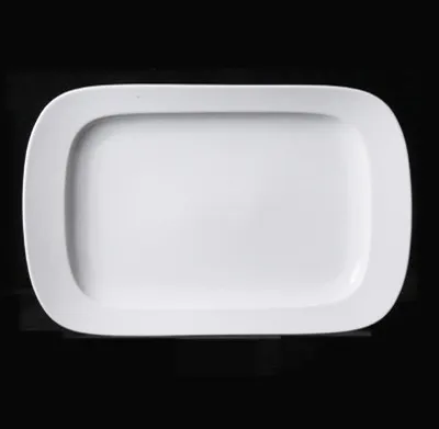 Obrázek produktu pro Podnos 33x21 cm, bílý porcelán, Praha, G. Benedikt