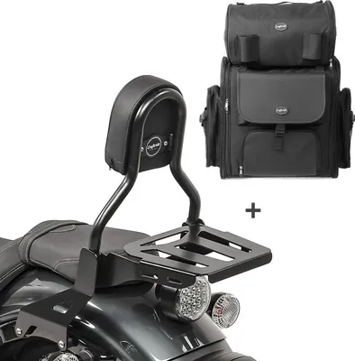 Zdjęcie produktu dla Sissybar CL3 + torba tylna do Yamaha XV 950 / R 14-20 z bagażnikiem