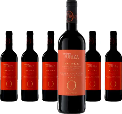 Produktbild von 6 x Condado De Oriza Roble Ribera Del Duero
