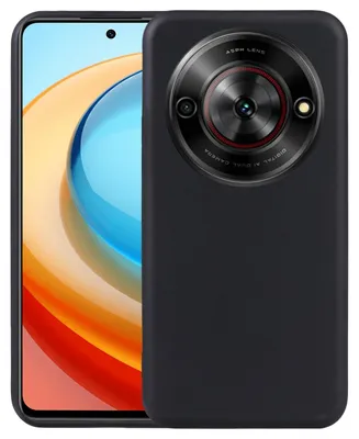 Produktbild von Für ZTE Blade A75 5G Silikon TPU Schutz Hülle Case Flexibel Ultra dünn Schwarz