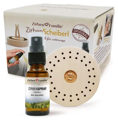 Image de ZirbenFamille ZirbenScheiberl Parfum de voiture