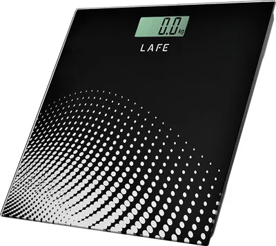 Obrázek produktu pro LAFE Koupelnová Váha FitScale Černá