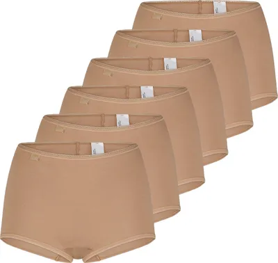 Produktbild von sloggi 6er Pack 24/7 Baumwolle Maxi Slip Perfekter Sitz, Mit feinen Details, Angenehm auf der Haut
