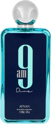 Obrázok produktu pre Afnan Perfumes 9 AM Dive 100ml, Unisex, 100 ml, Čierne ríbezle, Citrón, Mäta, Ružové korenie, Jablko, Céder, Incense, Zázvor, Jazmín, Pačuli, Santalové drevo, 1 kusov