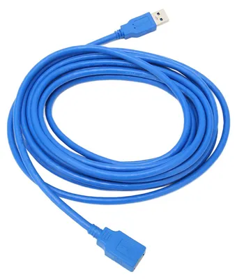 Image de Câble d'extension USB 3.0, transmission haut débit 5 Gbps, 5 m, léger, portable, haute performance, pour la maison