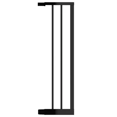 Produktbild von GEUTHER Easylock Flat Step Verlängerung | Schwarz | 20 cm | Für Treppen- & Türschutzgitter | Ohne Bohren | Flacher Trittbalken | DIN EN 1930:2011