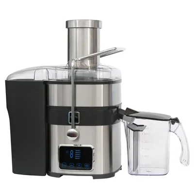 Image de KB ELEMENTS Centrifugeuse, 800 watts moteur tout cuivre, écran tactile avec, cinq vitesses + pulse, acier inoxydable, stop-goutte.