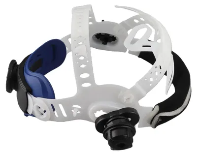 Produktbild von Omgoods – Automatische Schweißmaske – Verstellbares Stirnband – Schweißband mit Feuchtigkeitsaufnahme – Hochwertiges ABS – Benutzerfreundliches Design – 28x20x12 cm – Schweißhelm
