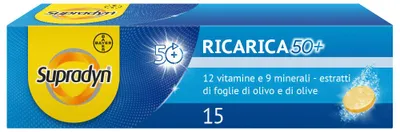 Produktbild von SUPRADYN RICARICA 50+: 15 Brausetabletten