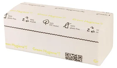 Obrázok produktu pre Green Hygiene® Papierhandtücher FRIEDA Zick-Zack-Falzung 2-lagig 4.000 Tücher