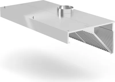 Obrázek produktu pro Nástěnný odsavač par, HENDI, Profi Line, s LED osvětlením, 1200x700x(V)450mm