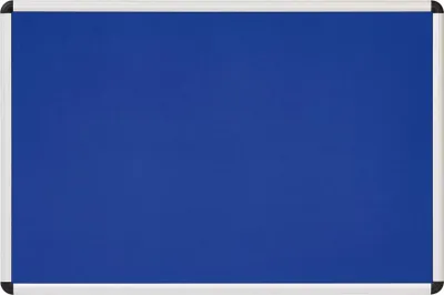 Produktbild von Betzold Textiltafel blau, mit Alurahmen, Größe: 150 x 100 cm