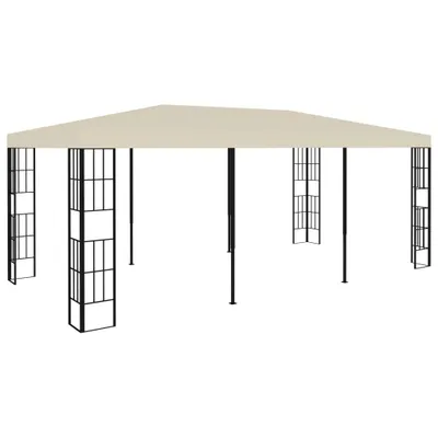 Produktbild von vidaXL Pavillon 3x6 m Creme