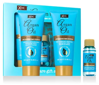 Produktbild von Xpel Arganö l Geschenkset Shampoo 100 ml + Conditioner 100 ml + Haarserum 30 ml