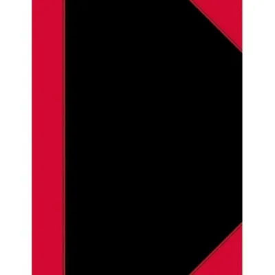 Produktbild von Bantex 100302822, Einfarbig, Schwarz, Rot, A7, 96 Blätter, 70 g/m², Taschenbuch