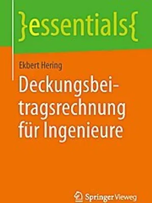 Obrázek produktu pro Deckungsbeitragsrechnung für Ingenieure
