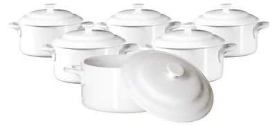 Produktbild von Ritzenhoff & Breker Bianco Mini-Terrine 10 x 5,2 cm 6er Set