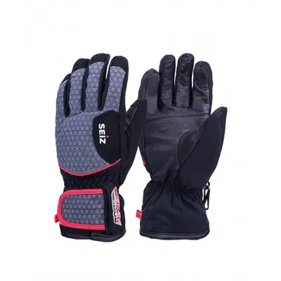 Produktbild von Seiz Tender Kids Handschuhe Kinder Winter Schnee WGL01010K schwarz/grau, Handschuh:4.5