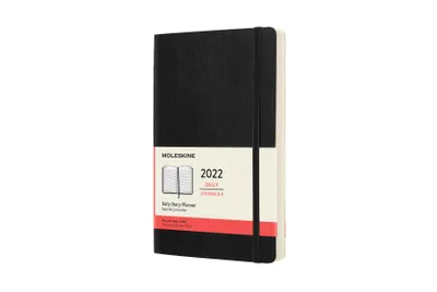 Produktbild von Moleskine Classic, Persönliches Tagebuch, Schwarz, 12-Month, Einfarbig, Elfenbein, 130 x 210 mm