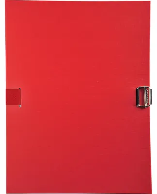 Produktbild von Exacompta 10x Verstärkter Deckel PP Klappe am Rand, Rot, 30109H