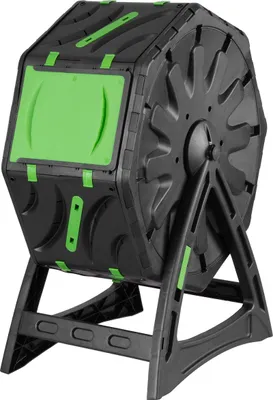Produktbild von Komposter Strend Pro Garden, Trommelkomposter, 70 Liter, schwarz, 55,5x36x72 cm