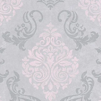 Produktbild von A.S. Création Vliestapete mit Glitter Memory 3 Tapete grau metallic rosa 10,05 m x 0,53 m 953726 95372-6