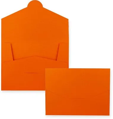 Obrázok produktu pre Oranžová papierová obálka formátu A4/C4, 22 x 30,5 cm, 240 g/m²