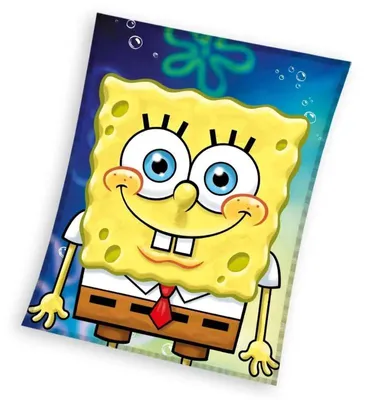 Productafbeelding van Spongebob Fleece plaid 110 x 140 cm